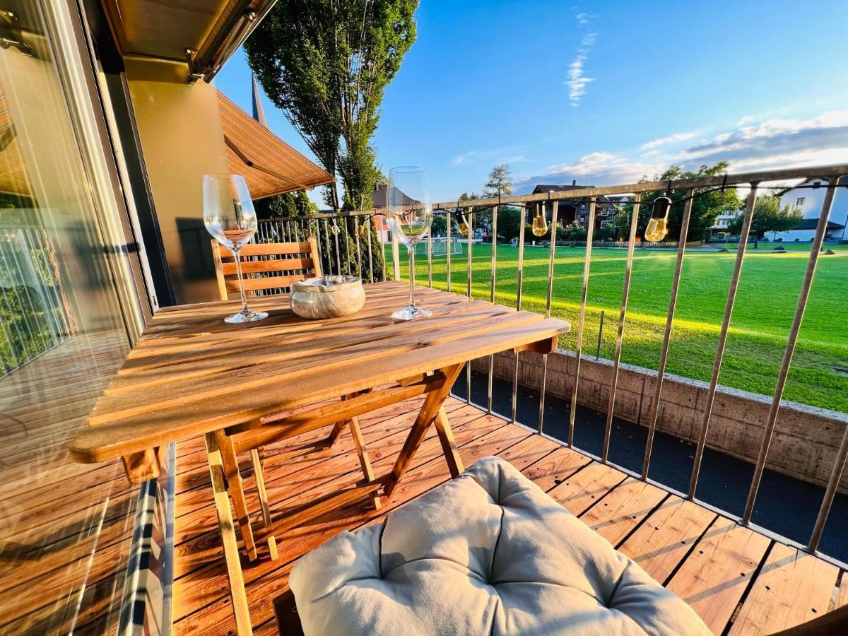 Flair Apartments Vorarlberg - Stilvolles Wohnen Nahe Bodensee & Alpen - Kueche, Balkon & Gratis Parkplatz Брегенц Экстерьер фото